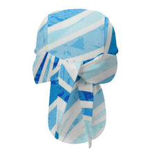 Lade das Bild in den Galerie-Viewer, Cycling Headscarf Water ，wave ，blue Style 20cm
