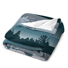 Lade das Bild in den Galerie-Viewer, Leichte Fotodecke personalisieren | Ganzjährige Kuscheldecke

