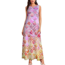 Lade das Bild in den Galerie-Viewer, Damen Maxikleid Ärmellos | Slim Fit &amp; Knitterfrei (S-5XL)
