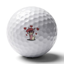 Lade das Bild in den Galerie-Viewer, Golfbälle Bedrucken | 2-Seitiger Druck | Logo &amp; Foto Golfball
