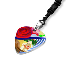 Lade das Bild in den Galerie-Viewer, Personalisierte Gitarrenplektrum Halskette aus Titanstahl
