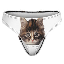 Lade das Bild in den Galerie-Viewer, Herren Tanga aus Baumwolle personalisieren | String mit Foto bedrucken
