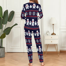 Lade das Bild in den Galerie-Viewer, Damen Hausanzug mit Taschen | Yoga &amp; Schlaf | XS-6XL Custom
