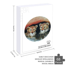 Lade das Bild in den Galerie-Viewer, Tierpuzzle aus Holz personalisieren | Puzzle mit Tierformen
