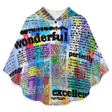 Lade das Bild in den Galerie-Viewer, Personalisierbare Kuscheldecke mit Ärmeln | Hoodie Decke mit Foto
