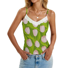 Lade das Bild in den Galerie-Viewer, V-neck Lace Camisole 91rGZHlcenL._AC_SL1500_
