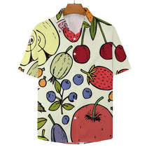 Lade das Bild in den Galerie-Viewer, Damen Bluse mit individuellem Druck – Kurzarm mit Reverskragen
