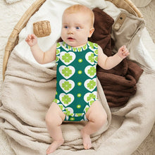 Lade das Bild in den Galerie-Viewer, Personalisierter Baby-Strampler aus Baumwolle – ärmellos mit individuellem Druck
