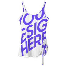 Lade das Bild in den Galerie-Viewer, Kurzer Camisole-Rock LM466 für Damen / Frauen selbst gestalten und bedrucken
