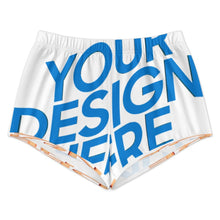 Lade das Bild in den Galerie-Viewer, Damen / Frauen Sportshorts LM436 mit Fotos Muster Text Logo selbst gestalten und bedrucken
