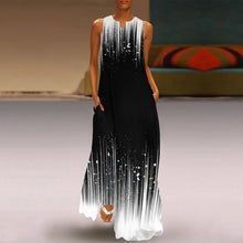 Lade das Bild in den Galerie-Viewer, amen Maxikleid Ärmellos | Slim Fit &amp; Knitterfrei | Selbst Gestalten
