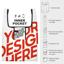 Lade das Bild in den Galerie-Viewer, Multi-Image-Druck Zusammenklappbare Einkaufstasche / Faltbare Einkaufstasche XB0601017 mit Foto selbst gestalten und bedrucken
