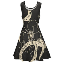 Lade das Bild in den Galerie-Viewer, Für pure Lebensfreude | Dein ärmelloses Skaterkleid mit weitem Rock
