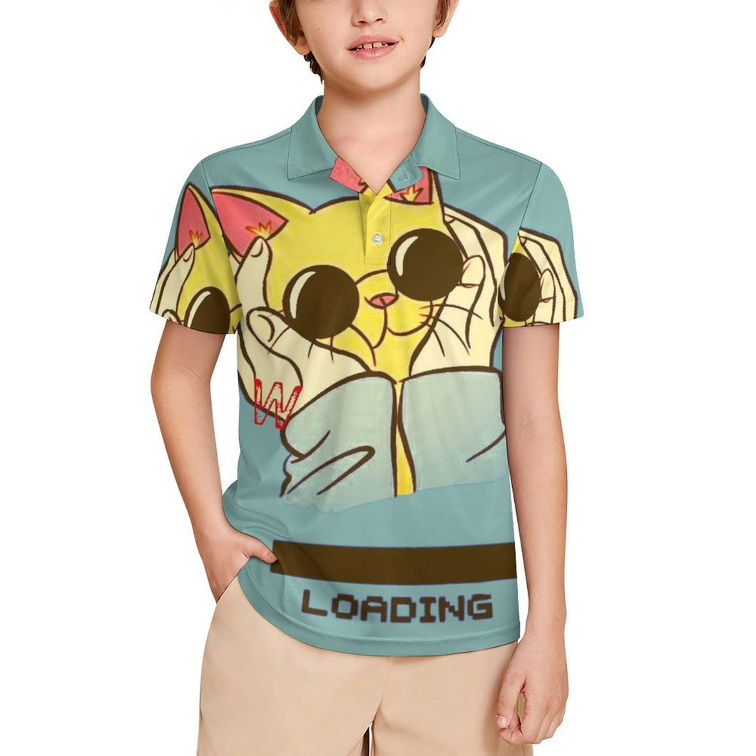 Kinder Polo Shirt mit UV-Schutz 50+ | Personalisiert gestalten