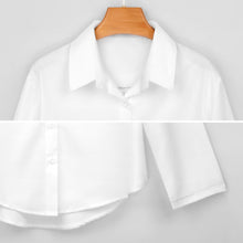 Lade das Bild in den Galerie-Viewer, Asymmetrische Damen Bluse S-8XL | Figur-Formender Schnitt | Custom Design
