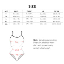 Lade das Bild in den Galerie-Viewer, Damen Monokini Cut-Out | Sexy Einteiler mit Schnürung | Custom Print
