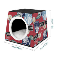 Lade das Bild in den Galerie-Viewer, Katzenhöhle personalisiert | Space Kapsel Haustierbett (35cm)
