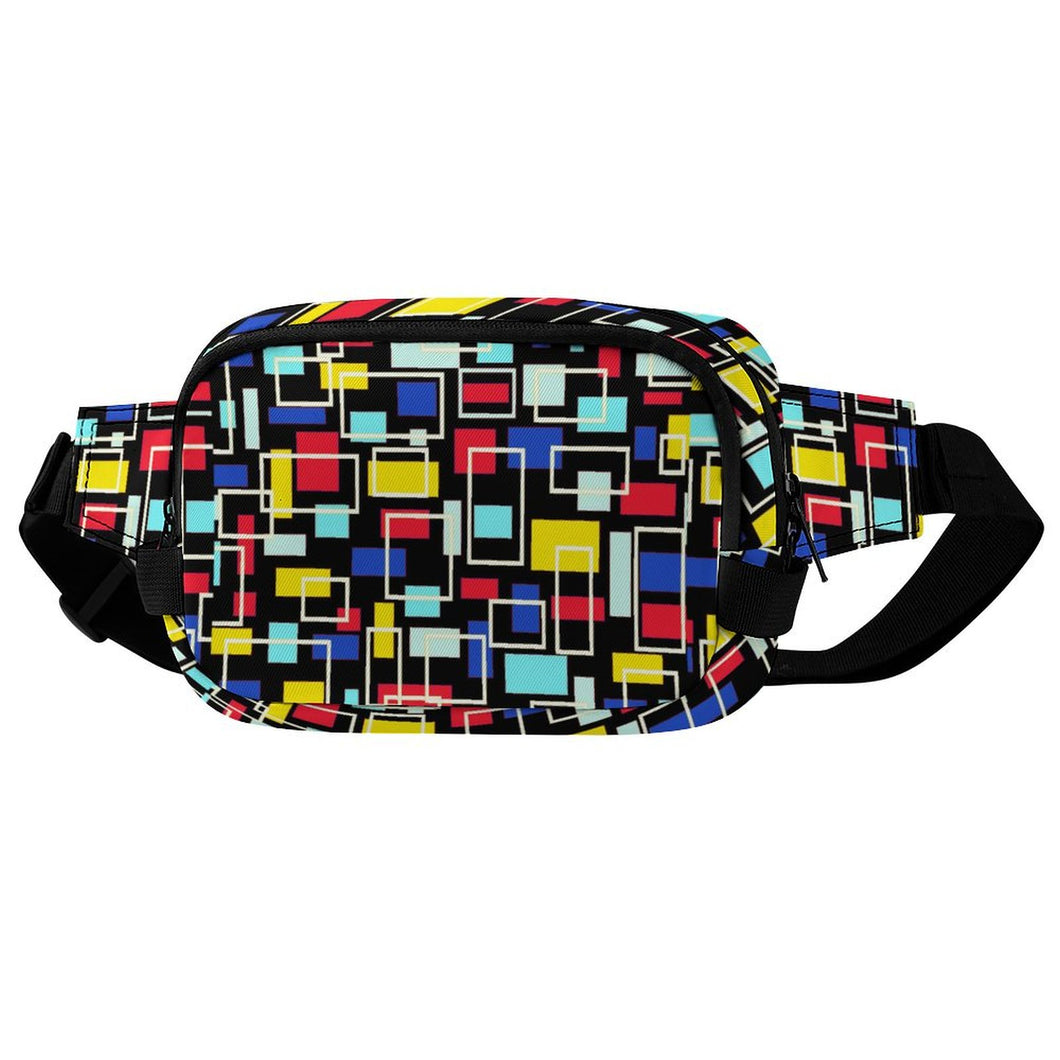Bauchtasche selbst gestalten | Quadratische Gürteltasche mit Foto