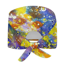 Lade das Bild in den Galerie-Viewer, Work Hat Colorful Splash Ink Style 26.5x13.5cm
