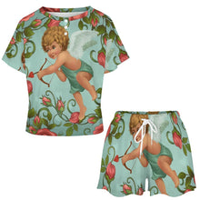 Lade das Bild in den Galerie-Viewer, Pyjama Set selbst gestalten | Damen Schlafanzug mit Foto &amp; LSF 50+
