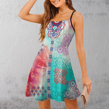 Lade das Bild in den Galerie-Viewer, V-Ausschnitt Kleid mit Foto | Ärmelloses Sommerkleid selbst gestalten
