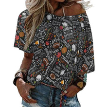 Lade das Bild in den Galerie-Viewer, Oversize Shirt Selbst Gestalten | Fledermausärmel &amp; Schulterfrei | S-5XL
