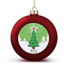 Lade das Bild in den Galerie-Viewer, Kleine Weihnachtskugel mit Foto | Mini Christbaumschmuck gestalten (4cm)
