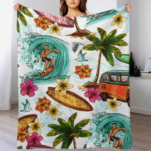 Lade das Bild in den Galerie-Viewer, Kuscheldecke Bedrucken | 330g Premium Flanell | Anti-Pilling Fotodecke
