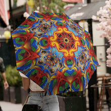 Lade das Bild in den Galerie-Viewer, Windfester Taschenschirm mit Foto | Automatik-Regenschirm personalisieren
