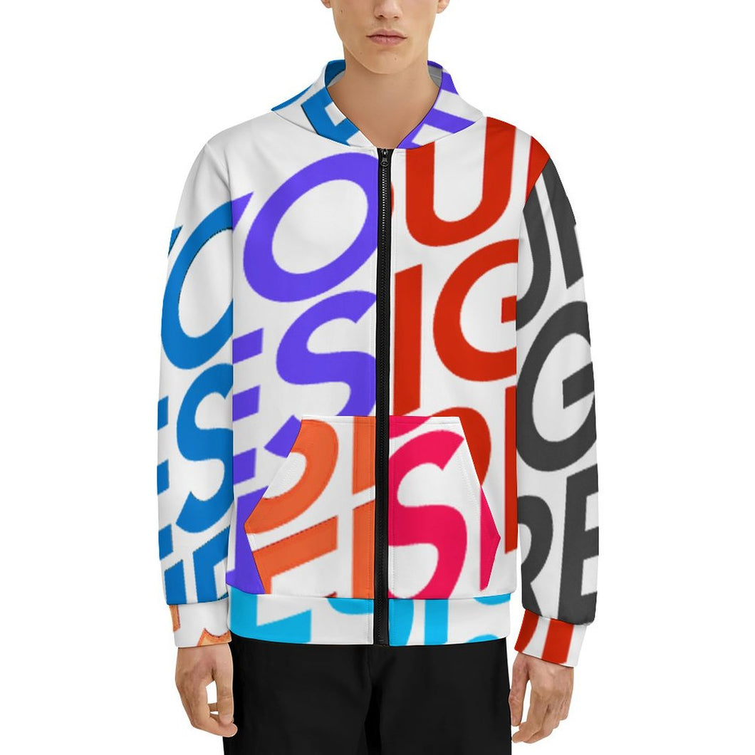 Multi-Image-Design Kinder Sweatshirt / Hoodie mit Reißverschluss LM516 selbst gestalten und bedrucken