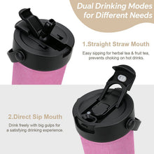 Lade das Bild in den Galerie-Viewer, Personalisierte Teeflasche mit Sieb 590ml – individuelle Thermoflasche für losen Tee
