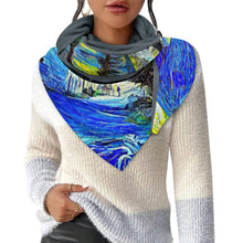 Lade das Bild in den Galerie-Viewer, Personalisierter Schal aus Milchseide mit Foto | Geschenk für Mutter
