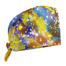 Lade das Bild in den Galerie-Viewer, Work Hat Colorful Splash Ink Style 26.5x13.5cm
