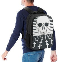 Lade das Bild in den Galerie-Viewer, 16 Zoll Laptop Rucksack bedrucken | Robuster Guji-Nylon Schulrucksack
