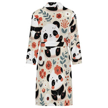 Lade das Bild in den Galerie-Viewer, Adult Nightgown Panda, Red
