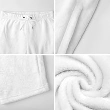 Lade das Bild in den Galerie-Viewer, Multi-Image-Design Herren / Männer Plüschiger lockerer Zuhause Pyjamahose LM071 mit Foto Design Motiv Text selbst gestalten und bedrucken
