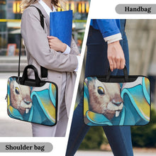 Lade das Bild in den Galerie-Viewer, Laptoptasche aus Leder personalisieren | Firmengeschenk mit Logo
