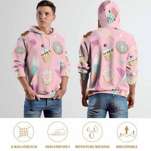 Lade das Bild in den Galerie-Viewer, Premium Hoodie Selbst Gestalten | Doppellagige Kapuze &amp; French Terry
