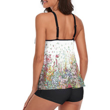 Lade das Bild in den Galerie-Viewer, Personalisierbarer Tankini mit Boyshorts – Zweiteiliger Figurschmeichler
