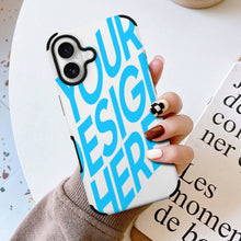 Lade das Bild in den Galerie-Viewer, Apple 16 iPhone 16 Handyhülle Serie aus Faserleder mit Foto Text selbst gestalten und bedrucken
