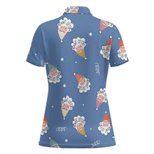 Lade das Bild in den Galerie-Viewer, Damen Polo-Shirt personalisieren | Elegant &amp; mit Foto bedruckbar
