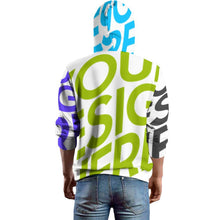 Lade das Bild in den Galerie-Viewer, Multi-Image-Design Loses Taschenloses All-Print-Sweatshirt AMZ für Unisex mit Foto Design Motiv Text selbst gestalten und bedrucken
