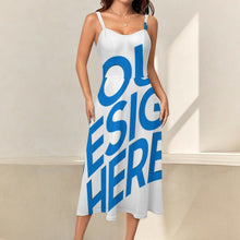 Lade das Bild in den Galerie-Viewer, Damen / Frauen Trägerkleid LM467 mit selbst gestalten und bedrucken
