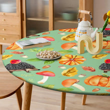 Lade das Bild in den Galerie-Viewer, Tischhusse rund personalisieren | Abdeckung mit Foto bedrucken
