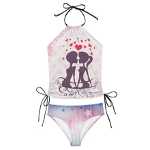 Lade das Bild in den Galerie-Viewer, Personalisierter Bikini mit Foto | Damen Tankini Set selbst gestalten
