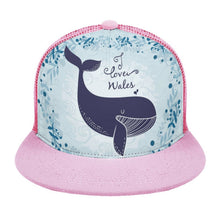 Lade das Bild in den Galerie-Viewer, Trucker Snapback selbst gestalten | Flat Brim Cap mit Netz bedrucken
