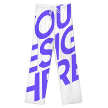 Lade das Bild in den Galerie-Viewer, Einzelbild-Design Damen/Frauen Lockerer Pyjamas Schlafanzug LM072 mit Foto Design Motiv Text selbst gestalten und bedrucken
