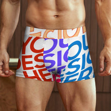 Lade das Bild in den Galerie-Viewer, Herren Unterhose Männer Boxershort Bedruckte aus reiner Baumwolle und mit breitem Elastikbündchen SDS025 mit Fotos Muster Text Logo selbst gestalten und bedrucken
