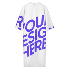 Lade das Bild in den Galerie-Viewer, Einzelbild-Design Damen / Frauen Overall Jumpsuit mit Rundhalsausschnitt 23LR mit Foto Design Motiv Text selbst gestalten und bedrucken (Simple Design)
