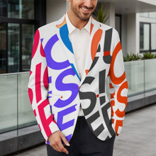Lade das Bild in den Galerie-Viewer, Multi-Image-Druck Herren / Männer Freizeitanzug Casual Suit Z34W mit Fotos Muster Text Logo selbst gestalten und bedrucken

